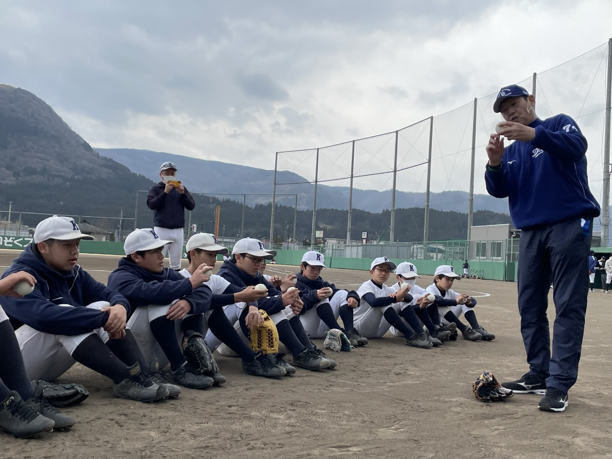 3/5  大分県玖珠町「スポーツ×援農事業」第2弾 椎茸栽培と野球教室のイベント実施！